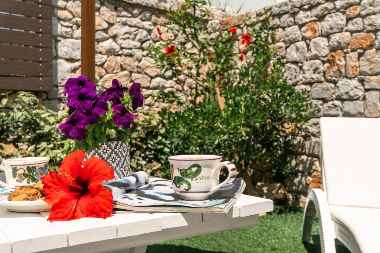 Maestralia Apartment Skyros Bagian luar foto